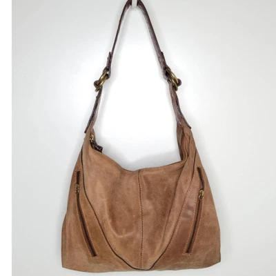 Bolsos de mano hobo de cuero Nino Bossi Saddle Daisy Paradise Foto 1 de 4