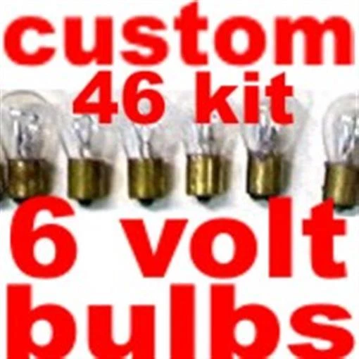 Light Bulb lot  for Nash or Hudson 1948 to 1953- complete 6 volt light bulb ki - Image 1 of 1