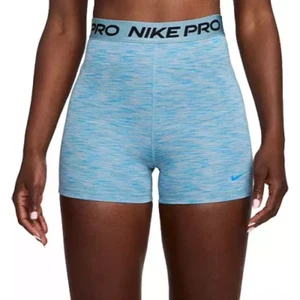New Nike Pro Women's Mid-Rise 3" Graphic Shorts Pick Size & Color MSRP:$40 - Picture 1 of 12