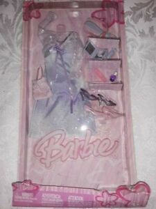 vintage barbie glamor dress and accessories