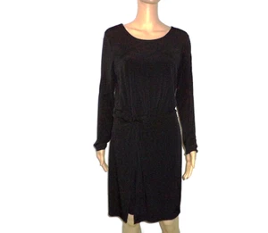 New! Banana Republic Black Dress, Sz. M - Picture 1 of 5