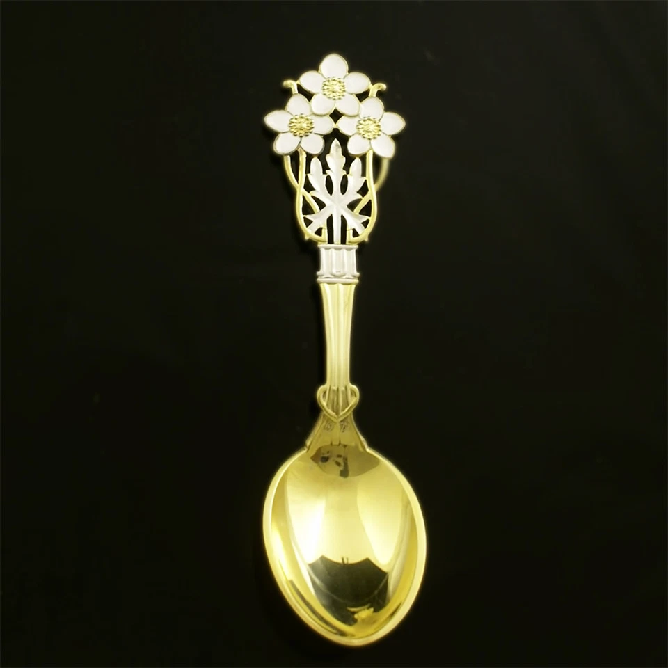 Danish Gilded Christmas Spoon, 1929 - A. Michelsen - Image 1 of 1