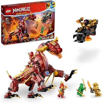 LEGO Ninjago Heatwave Transforming Lava Dragon 71793 - Image 1 of 4