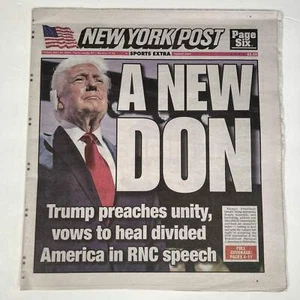Donald Trump A New Don Republican National Convention New York Post News 7/19/24 - Bild 1 von 6