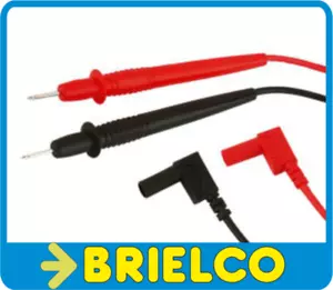 PUNTAS DE PRUEBA PARA MULTIMETROS TESTERS CON CONEXION BANANA CABLE 800MM BD4142 - Bild 1 von 1