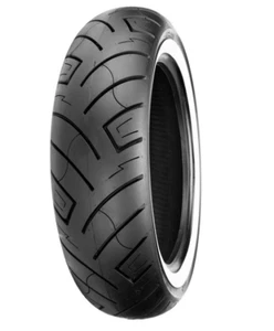 White Wall 130/90-16 Front Tire Shinko 777 Harley Davidson FLDE Softail Deluxe - Foto 1 di 4