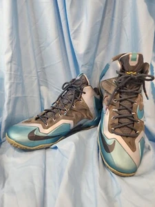 Nike Lebron James 11, 616175-401, Men's 12, Armory Slate Gamma Blue - Picture 1 of 11
