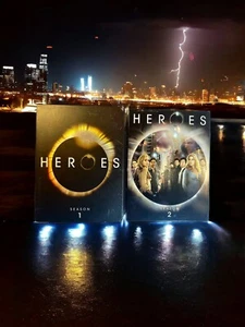 Heroes The Complete T.V. Series Seasons 1 And 2 DVD Set NBC Seasons - Picture 1 of 11