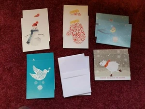 #1 Mixed Lot Save The Children  10 Asst Christmas Holiday Greeting Cards  NWOB - Picture 1 of 6