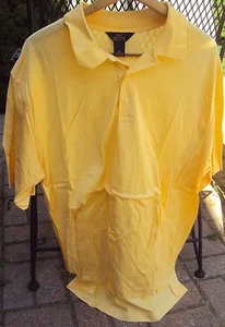 MENS BROOKS BROTHERS 100% MERCENIZED COTTON SHIRT XL YELLOW - Picture 1 of 2