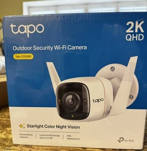 Cámara de red 2K para exteriores Tapo C320WS 4 megapíxeles (NUEVA/SELLADA) - Imagen 1 de 7