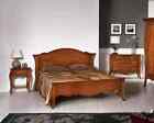 Set Schlafzimmer Holz Nachttisch Klassischer Bett Luxus Mbel Neu