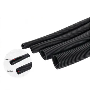 Cable Tidy Conduit Flexible Corrugated Sleeving Convoluted Tubing Protection - Picture 1 of 10