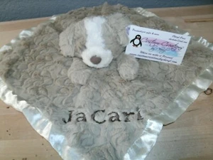 Welpen Hund Tier Kitt Decke Personalisiert Sicherheitsdecke Babydecke - Bild 1 von 10