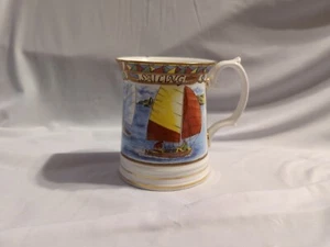 Queen's Fine Bone China, A Churchill Brand, "Sailing" Mug, 4 3/8"H - PRE-OWNED - Picture 1 of 11