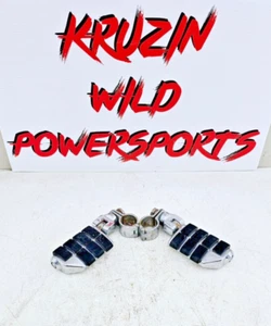 Harley Softail 1997 barra de protección contra choques de carretera reposapiés reposapiés - Imagen 1 de 7