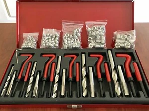 UNF THREAD REPAIR WIRE INSERT KIT TAP SET HELICOIL INSERTS HELI COIL KITS SAE - Picture 1 of 3
