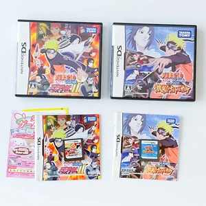 Naruto Shippuden Shinobi Retsuden 2 + Saikyou Ninja Daikesshuu (Jap) Nintendo DS - Picture 1 of 12