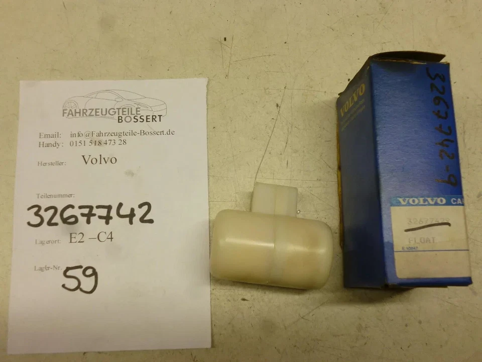 Carburador flotador Volvo 340 360 1.4 '85-'91 3267742 NUEVO carburador original Foto 1 de 1