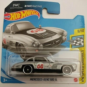 MERCEDES BENZ 300 SL. Gris. Hot Wheels 2021 HW Speed Graphics 9/10. Mattel Nuevo - Imagen 1 de 2