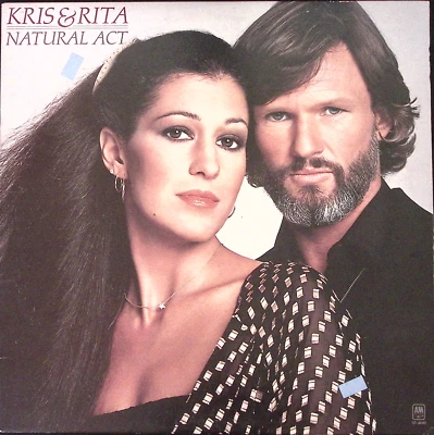 KRIS KRISTOFFERSON & RITA COOLIDGE NATURAL ACT  VINYL LP   167-29 - Image 1 of 4