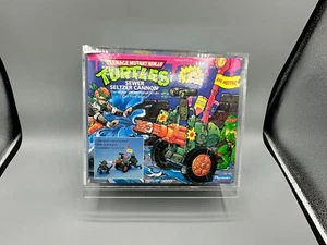 TMNT Sewer Seltzer Cannon vehicle custom acrylic case MIB Turtles - Picture 1 of 11