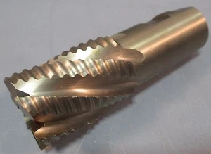 Niagara RoughingEndMill 71487: 1-1/2"DIA, 2"LOC,1-1/4"SHK,CO,LD=8.126,H5,6FL,USA - Picture 1 of 5