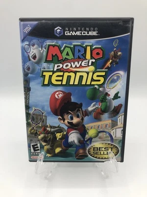 Mario Power Tennis (Nintendo GameCube, 2004) CIB Complete Tested - Image 1 of 4