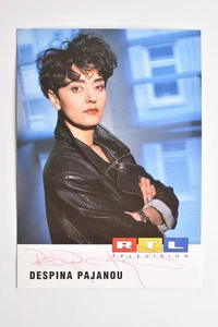 Despina Pajanou - RTL - autografo originale - - circa 15x10 cm - cartolina autografata - Foto 1 di 1