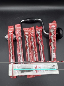 Vintage Brace and Bit Set NOS Stanley # 66 02-660 IRWIN 62T 9/16-1" No. 21 Expan - Picture 1 of 19