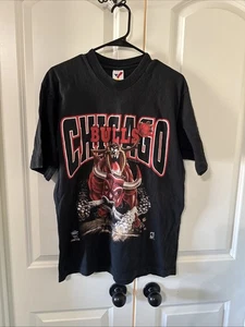 Camiseta de baloncesto para hombre de colección años 90 Chicago Bulls/Taz talla L años 90 20x28 - Imagen 1 de 6