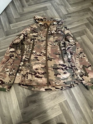 Tactical Military Camouflage Soft Shell Jacket Unisex Size Large - Image 1 of 4