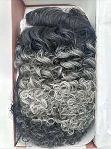 TRINITY Wig by KIM KIMBLE, Powdered Licorice Tru2Life Fiber, Mono Pt +Lace - Picture 1 of 9