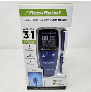 AccuRelief Electrotherapy Pain Relief Wireless 3-in-1 ACRL9100 Home Good, Health - Picture 1 of 3