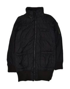 VANS Womens Hooded Padded Jacket UK 14 Medium Black Polyester AA01 - Picture 1 of 3