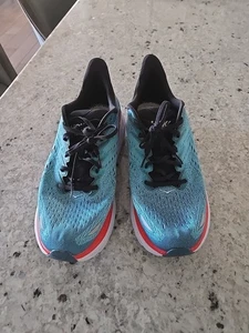 Zapatillas deportivas Hoka One One Clifton 8 para hombre 12D 1119393 RTAR azul rojo - Imagen 1 de 10