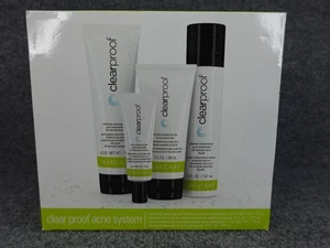 Sistema de acné Mary Kay ClearProof 4 piezas Set NUEVO EN CAJA TAMAÑO COMPLETO NUEVO!! Sellado de fábrica. - Imagen 1 de 3