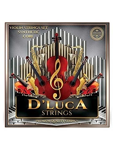 D'Luca Synthetic Core (Perlon Core) with Ball End Violin Strings Set 3/4 - Image 1 of 1