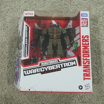 TRANSFORMERS War For Cybertron Trilogy Decepticon Sparkless Seeker NIB - Image 1 of 4