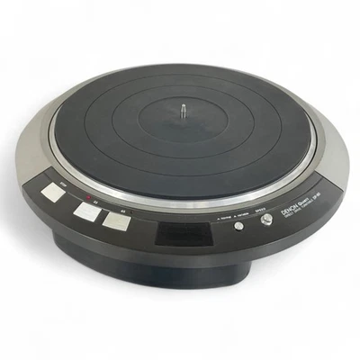 DENON DP-80 Direct Drive Turntable manual Excellent Working With transport screw - Image 1 of 4