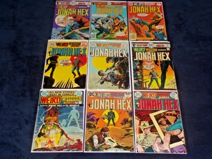 WEIRD WESTERN TALES 13 19 22 24 27 31 32 36 37 LOT 1972 JONAH HEX DC COMICS - Picture 1 of 2