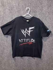 Vintage 1998 WWF Attitude "Come Get Some" Wrestling T Shirt XL. Attitude Era - Picture 1 of 10