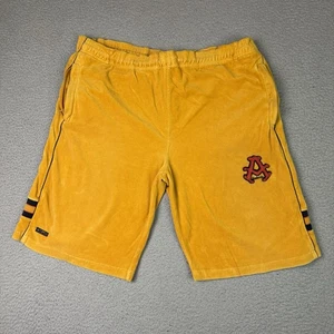 Vintage Akademiks Shorts Herren XL gelb Stadium Kordelzug Baggy Y2K Valour selten - Bild 1 von 13