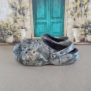Crocs x Realtree Edge Classic Lined Camouflage Clog 205377 280 Größe Herren 8 / W10 - Bild 1 von 8