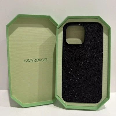 SWAROVSKI High Smartphone iPhone 16 Pro Max Case, Black  5698789 NEW - Image 1 of 4