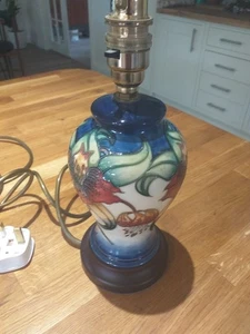 Moorcroft Floral Design Table Lamp Base - Picture 1 of 9
