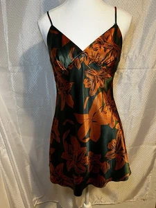 Slip Dress Small Babydoll Feminine Fairy Grunge Sexy Floral Vibrant Bohemian - Picture 1 of 11