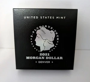 2021 Denver Morgan Silver Dollar with COA - NEW - Picture 1 of 4