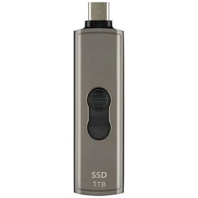 Transcend ESD330C 1 TB Externe SSD USB-C® (USB 3.2 Gen 2) Grau-Braun  TS1TESD... - Bild 1 von 2
