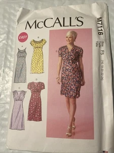 McCalls UNCUT! U-PICK! KLEIDER Schnittmuster Damen Übergröße 14-38 - Bild 1 von 2